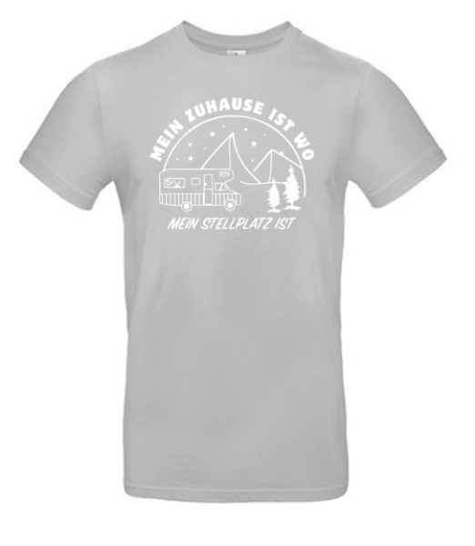 T-Shirt "Zuhause ist, wo mein Stellplatz ist"